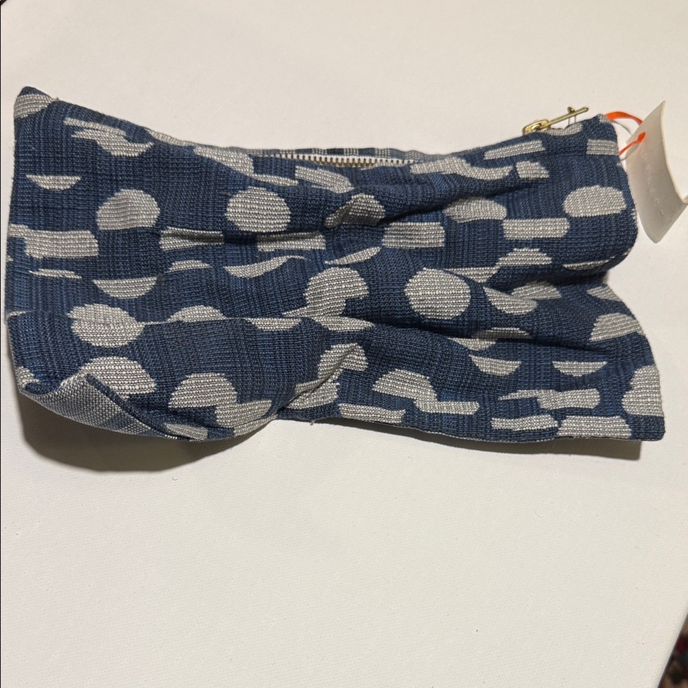 Elegant Navy and Gray Women's Clutch